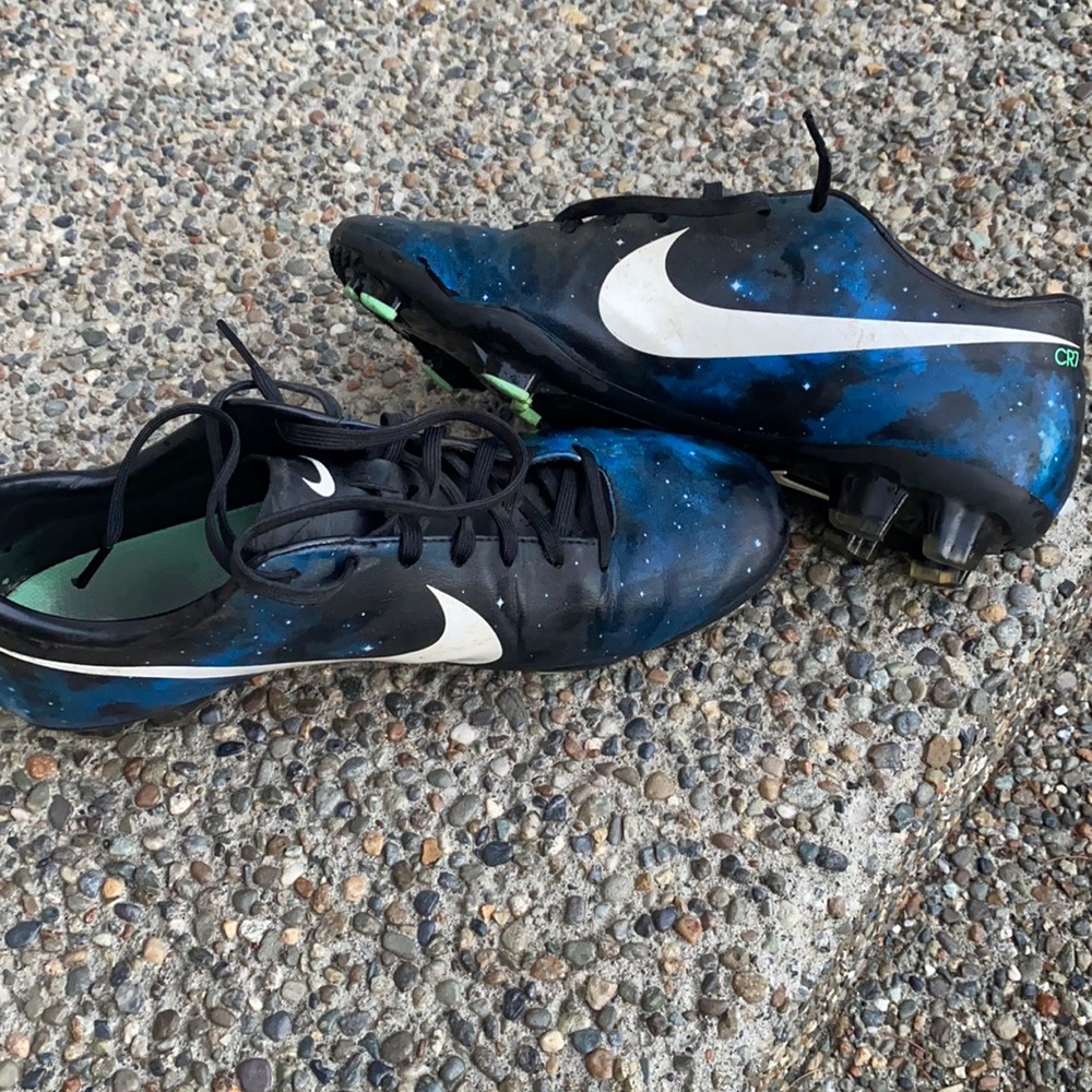 CR7 Galaxy Soccer Cleats